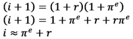 The approximate Fisher Equation