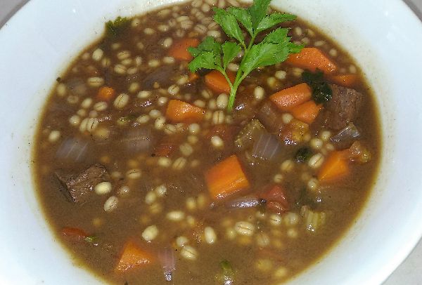 Beef Vegetable Barley Soup