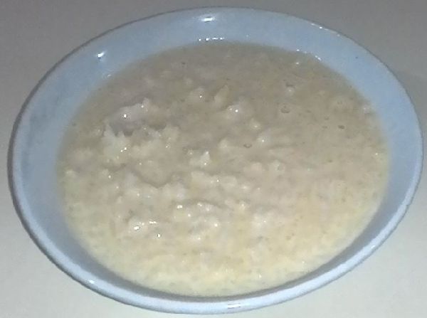 kasha, rice porridge